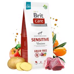 Hundfoder BRIT Care Grain Free Sensitive For Sensitive Dogs with Game Kött 12kg